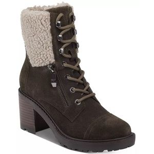 Marc Fisher Lansly Lace-Up Booties